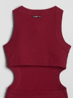 Платье для девочки летнее с вырезом