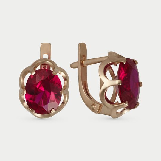 Серьги золотые