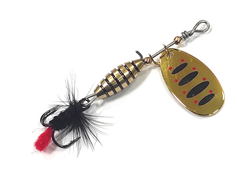 Вращающаяся блесна Hitfish Pro Series Lotus №4 (10.5гр)