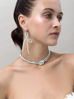 Колье "Blue Knot Zircon"