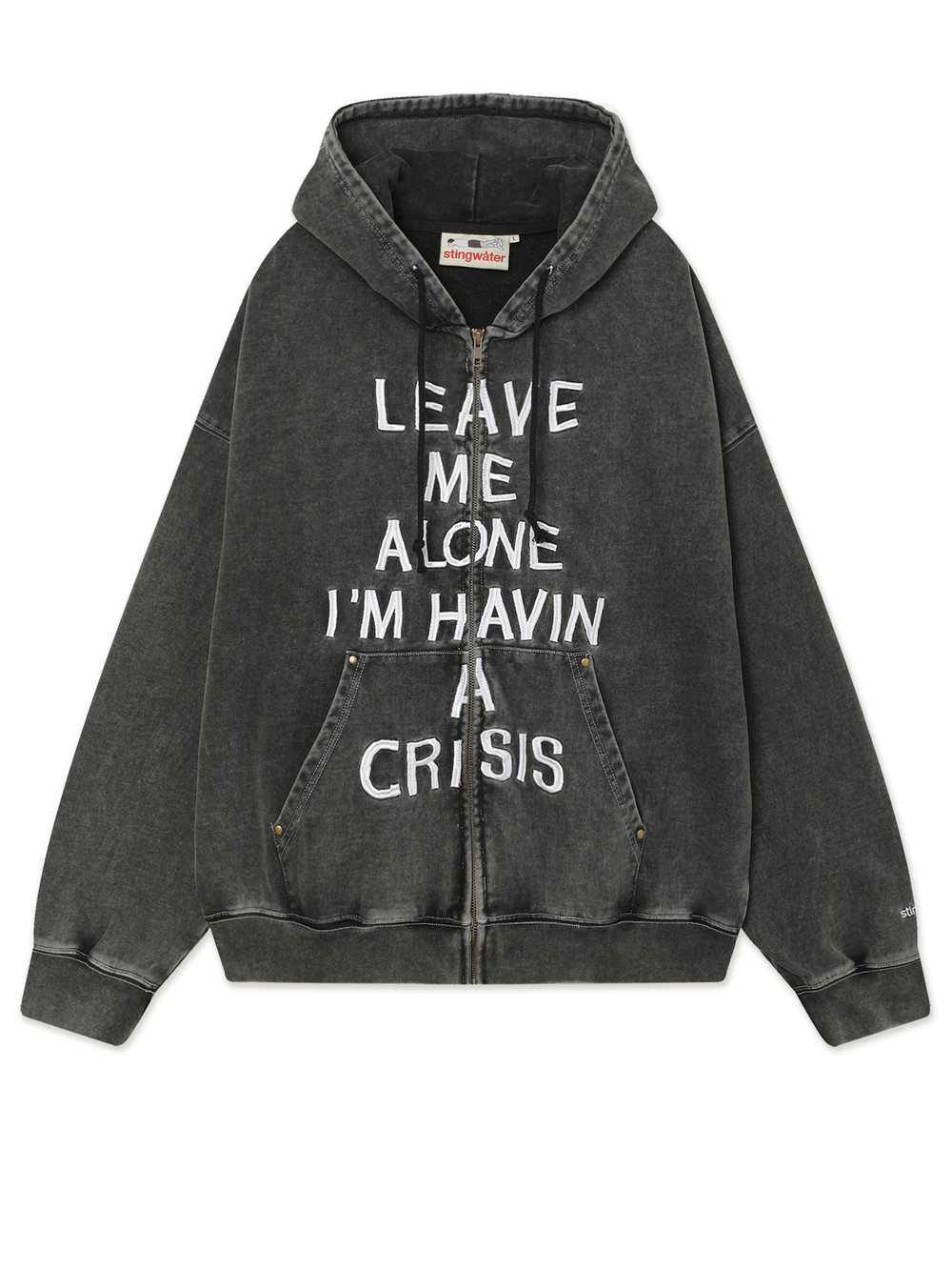 Мужская Толстовка Crisis Zip Up