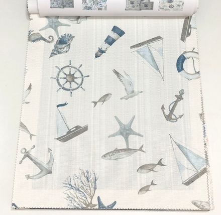 Ткань рогожка Anka Symfony of Colors Print Rex 106 арт. Universal 1 col. 1028 (высота 295 см)