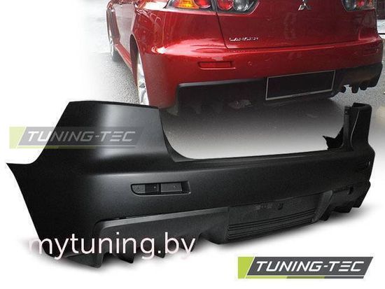 Задний бампер EVO STYLE для Mitsubishi Lancer 10