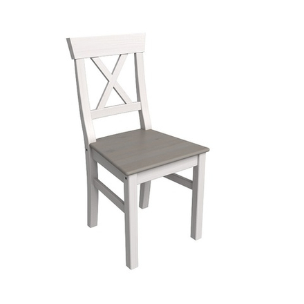 Стул «Форест» белый воск/антрацит