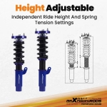 Maxpeedingrods Shock Absorbers Height Adjustble Coilovers Kit подходит для автомобиля BMW E46 3 Series 1998-2005 lowering kit