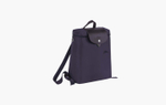Longchamp Le Pliage Green Recycled Canvas M Backpack "Bilberry"