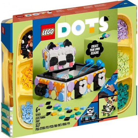 Конструктор LEGO DOTS - Контейнер с милой пандой 41959