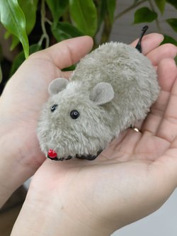 Игрушка Мышь на радиоуправлении цвет серый (202073373-3)