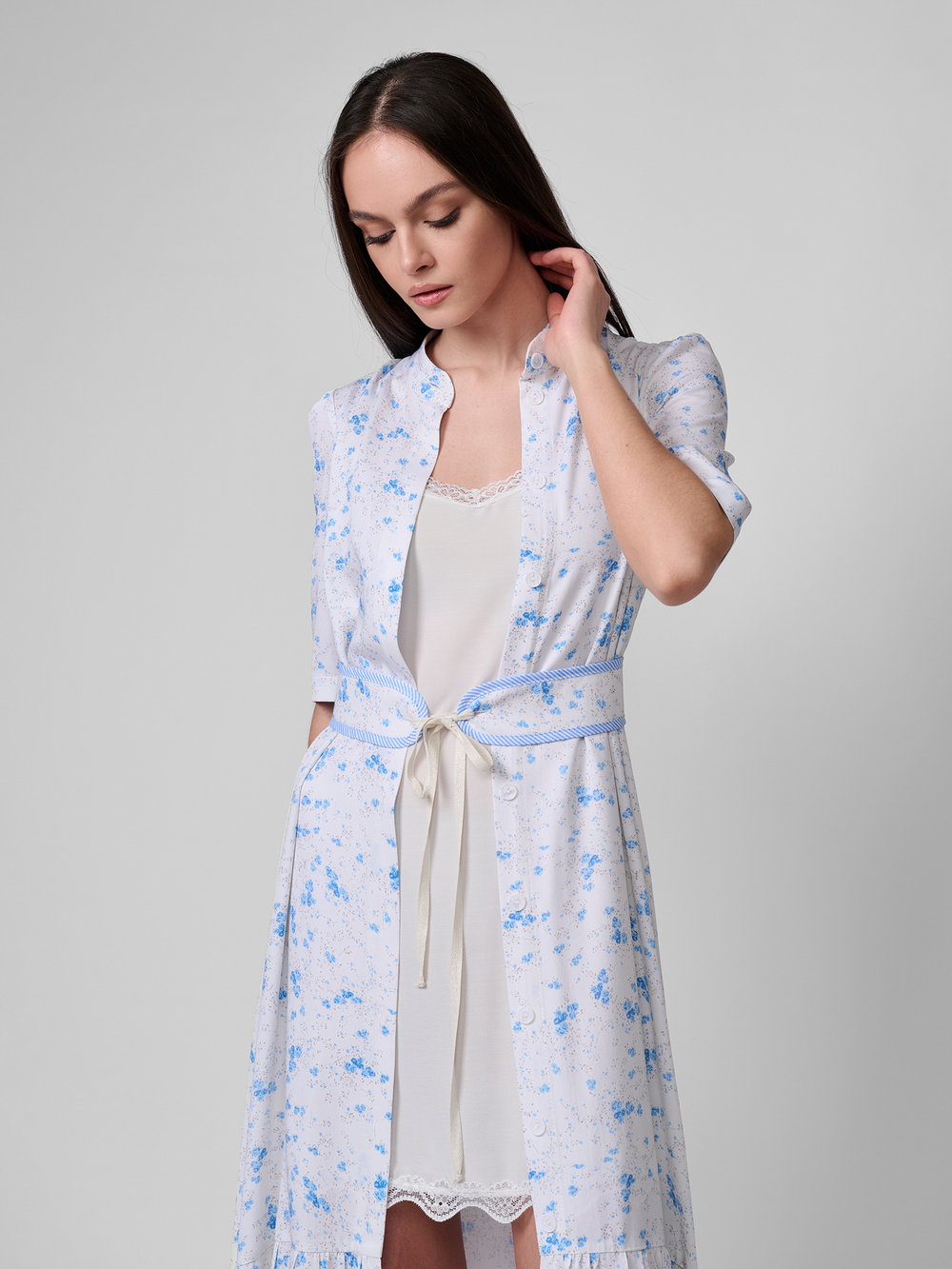 ПЛАТЬЕ БОХО С КОМБИНАЦИЕЙ