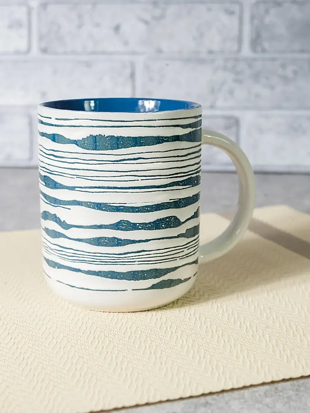 Кружка Орнамент Синий 425мл