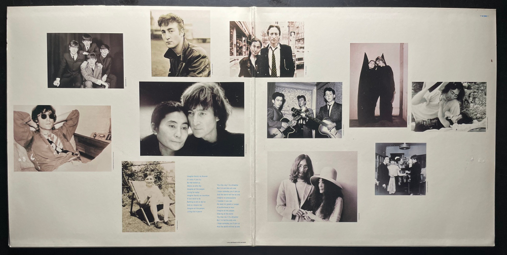 John Lennon - Imagine: John Lennon (Music From The Motion Picture) Европа 1988г.