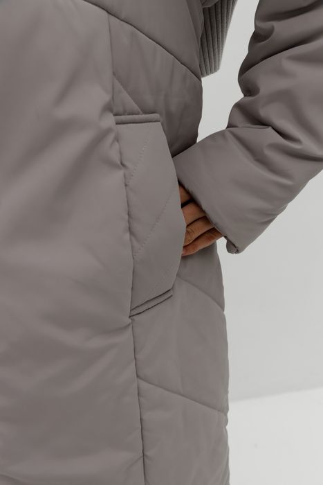 КУРТКА САФФИ СВЕТЛО-СЕРЫЙ