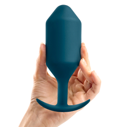 b-Vibe Snug Plug 6 - Анальная пробка для ношения