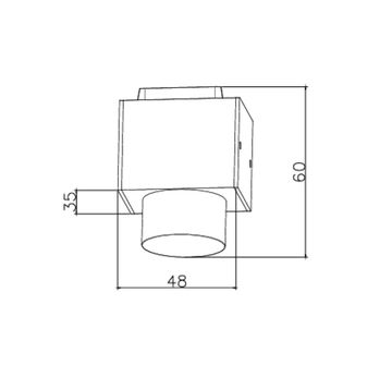 Светильник для трековой системы 4W 3000-6000K 4153-1U черный/белый Unica Favourite