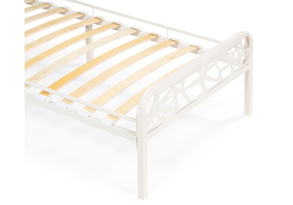 Односпальная кровать Кубо 90х200 белый