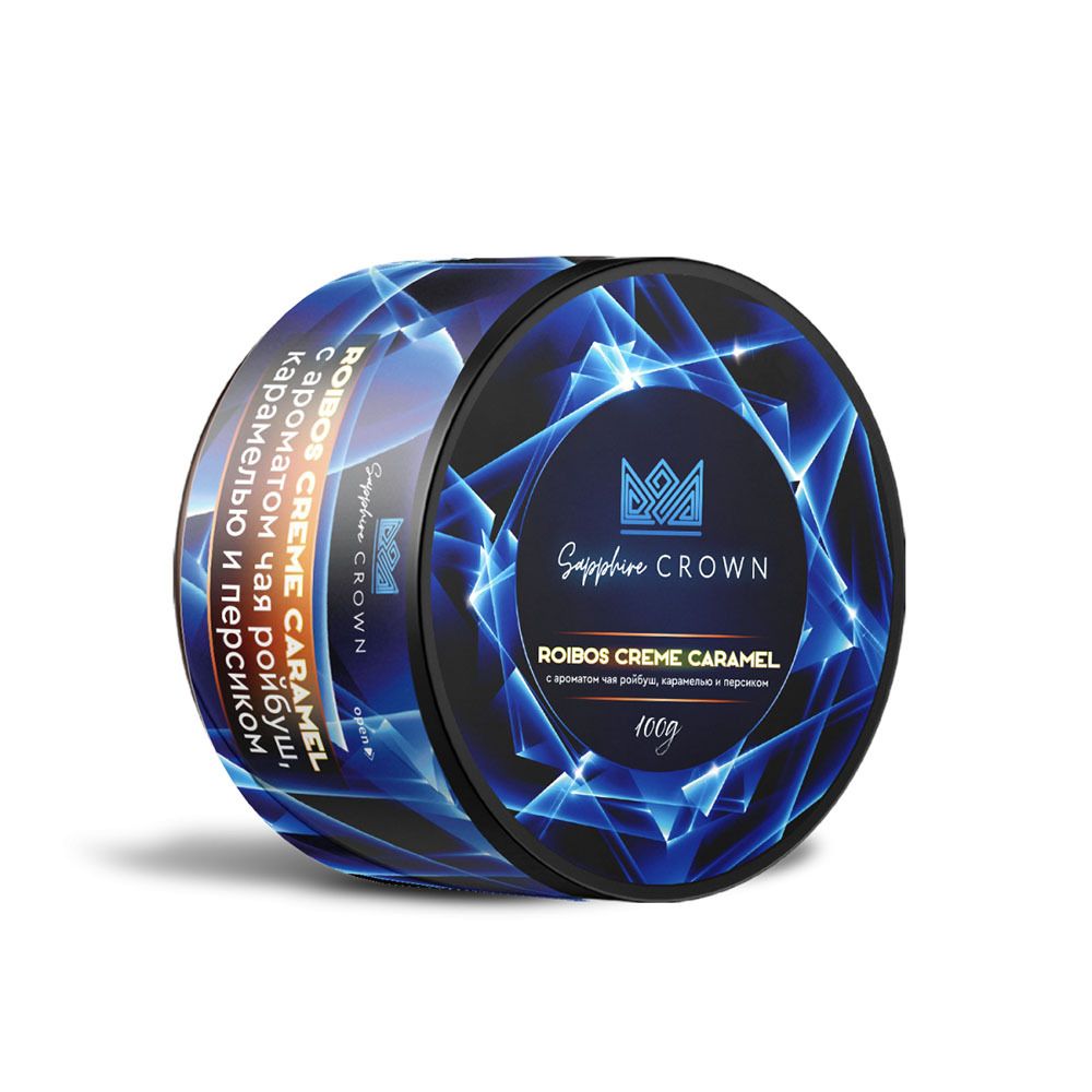 Sapphire Crown - Roibos Сreme Caramel (Чай Ройбуш) 100 гр.