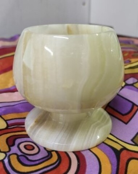 Лампада Оникс на ножке 7см Шар (Сев 3х3)