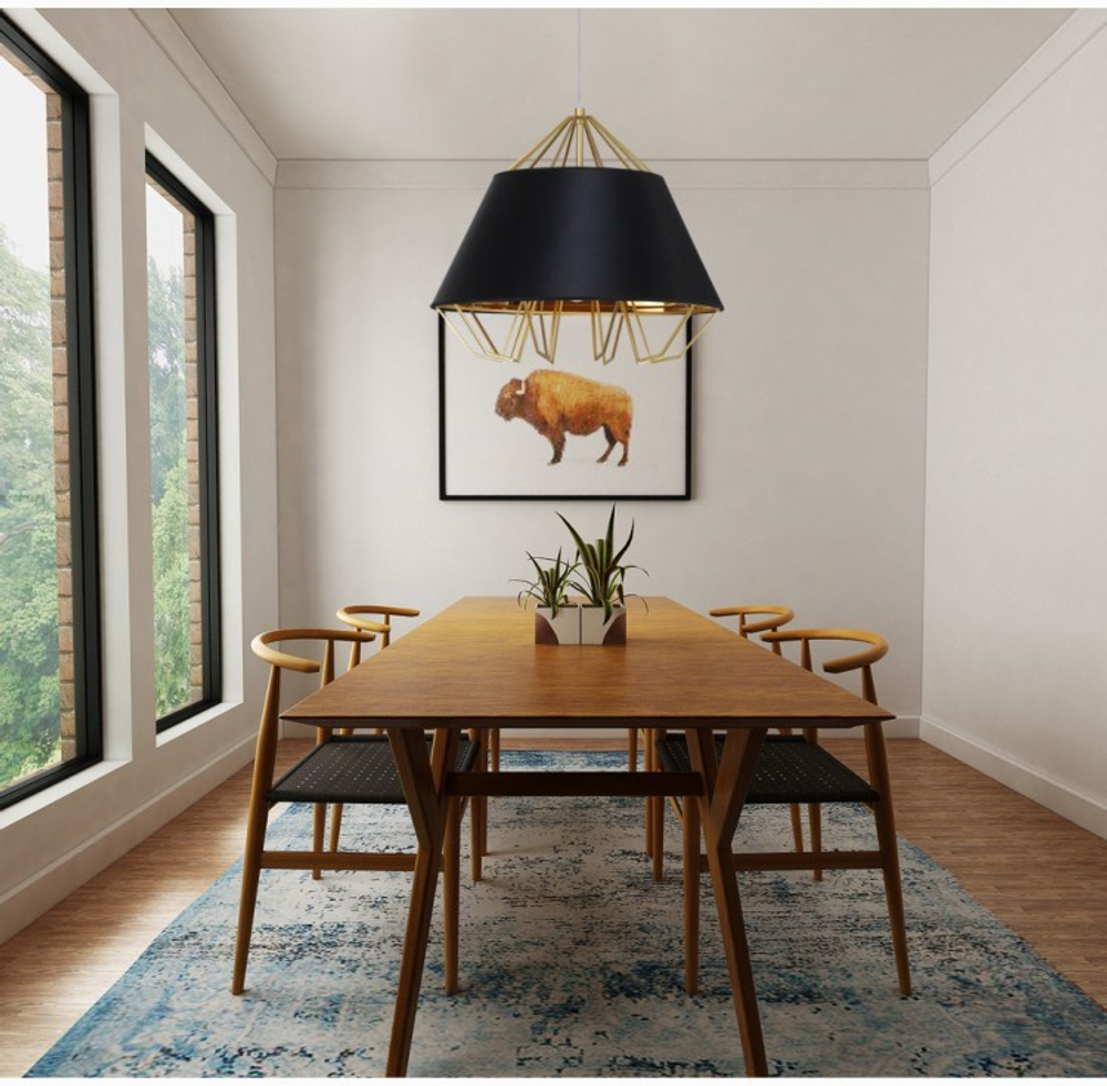 Pendant design lamp Artic Grande by Tech Lighting (Black)