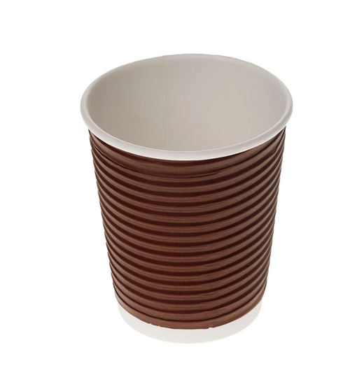 СТАКАН БУМАЖНЫЙ 250 мл. бордо 3 д. 50/500 шт.