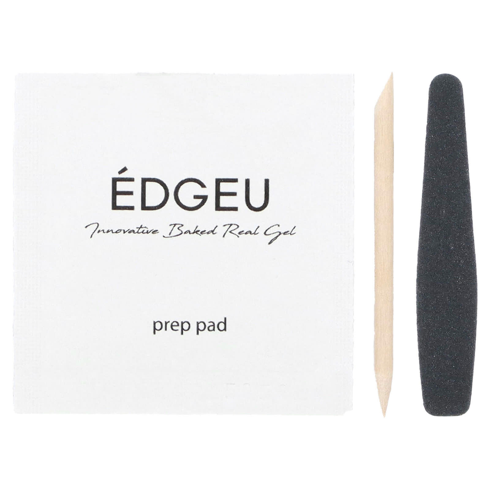 Edgeu, Perfect Gel Nail Wraps, ENT 402 Starry Night, набор из 19 предметов