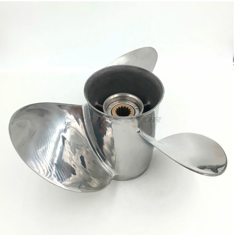 Винт гребной для лодочного мотора 14-1/2", шаг 19", 15 шл.