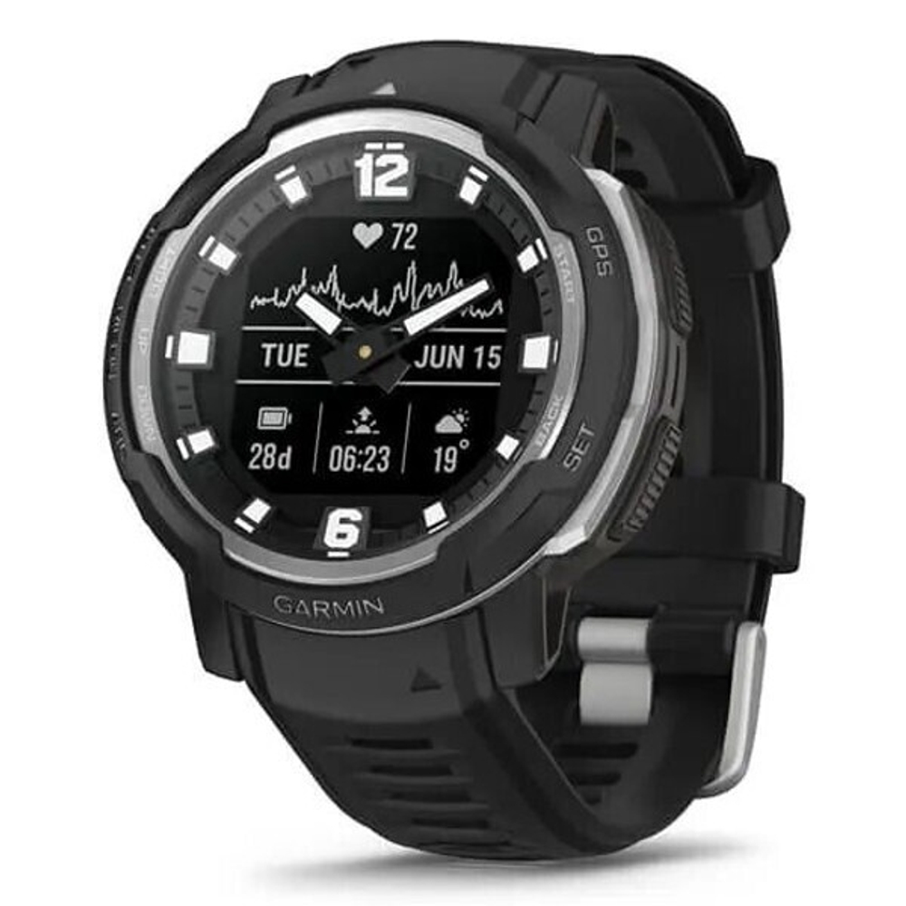 Умные часы Garmin Instinct Crossover Standard Edition 45 мм черный