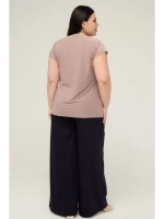 Футболка топ со стразами