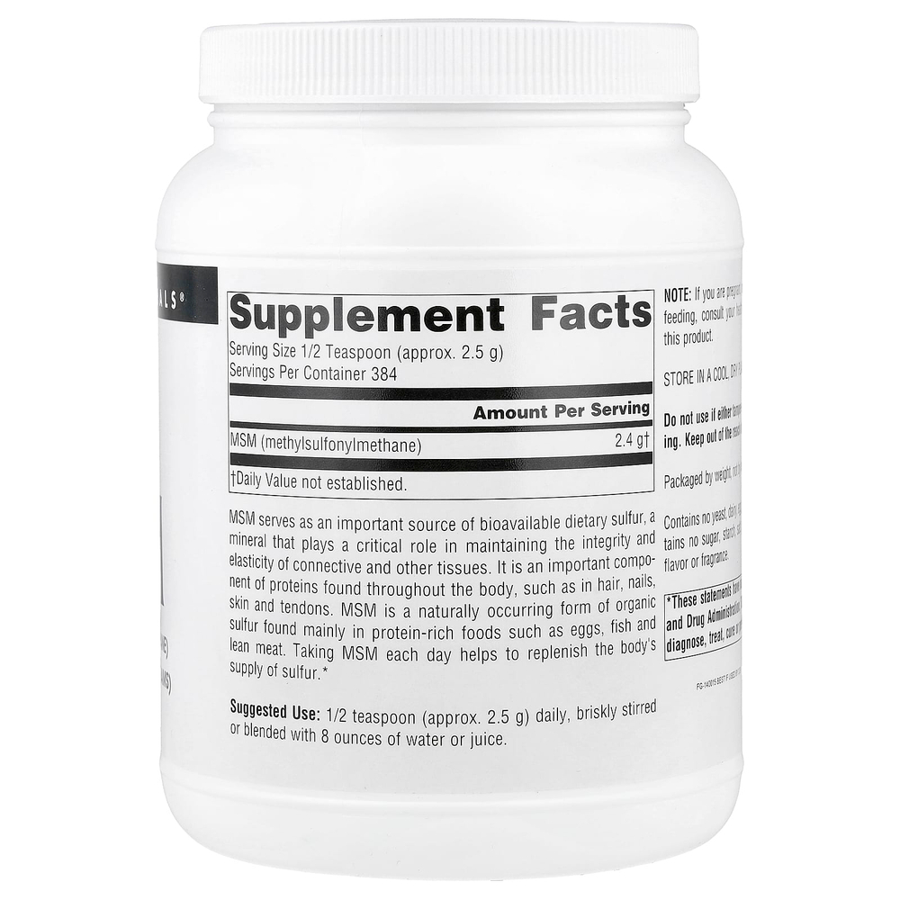 Source Naturals, МСМ в порошке, 1000 г (35 унций)