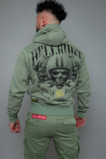 Толстовка оливковая Yakuza Premium 3824