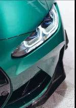 Карбоновая губа переднего бампера для BMW G80 M3 / G82 M4 2020+ БМВ