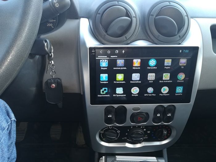 Магнитола для Renault Logan/Sandero 2009-2014 - Redpower 85357 PRO/PROmax ТОП звук, 2K QLED, Android 14, Быстрейшая, CarPlay, 4G SIM-слот
