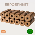 Брикет топливный древесный, Pini Kay, 12 шт/10 кг, берёза