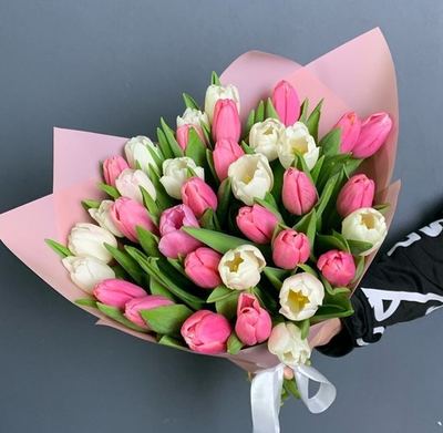 Тюльпаны Микс в упаковке