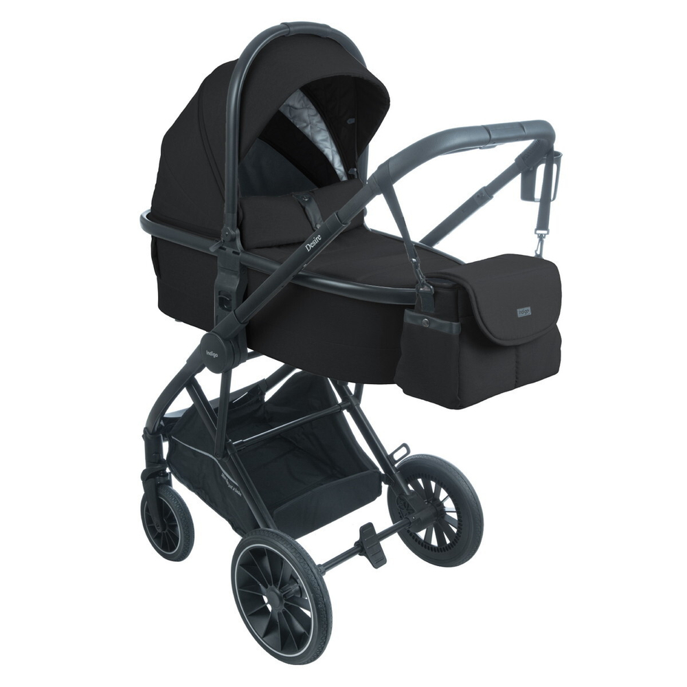 Детская коляска Indigo Desire 3 в 1 черный