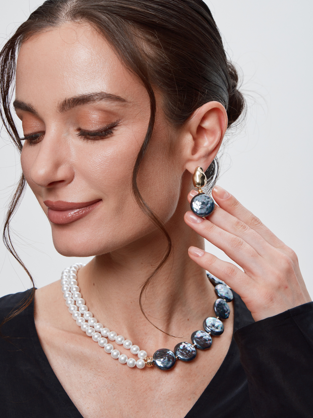 91004066 Колье Selena Pearls