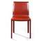 Стул Barrie, красная кожа