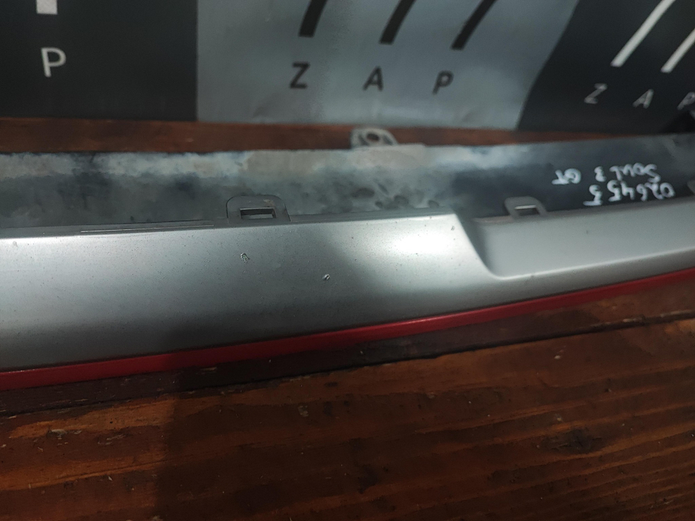 Спойлер переднего бампера Kia Soul 3 GT 19-нв Б/У Оригинал 86569K0500