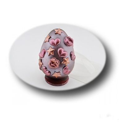 Пластиковая форма для шоколада "Яйцо размер №2"