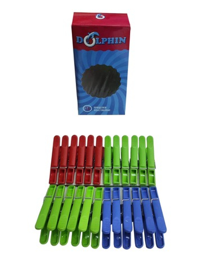 Прищепки пластиковые "DOLPHIN" (24 шт.)