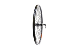 Колесо заднее 27,5" TRIX двойной обод пистон. черный, ДИСК касс.8-10 ск. гайка.черный, спица черный