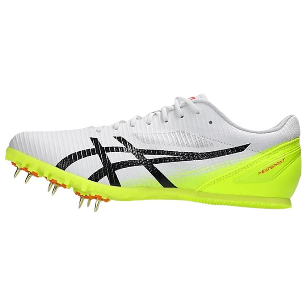 Asics HEATSPRINT 13 White Green Sprint Track And Field Shoes Men"s Low top