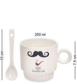 GAEM Art MUG-172/2 Набор из двух кружек «Клуб джентельменов»