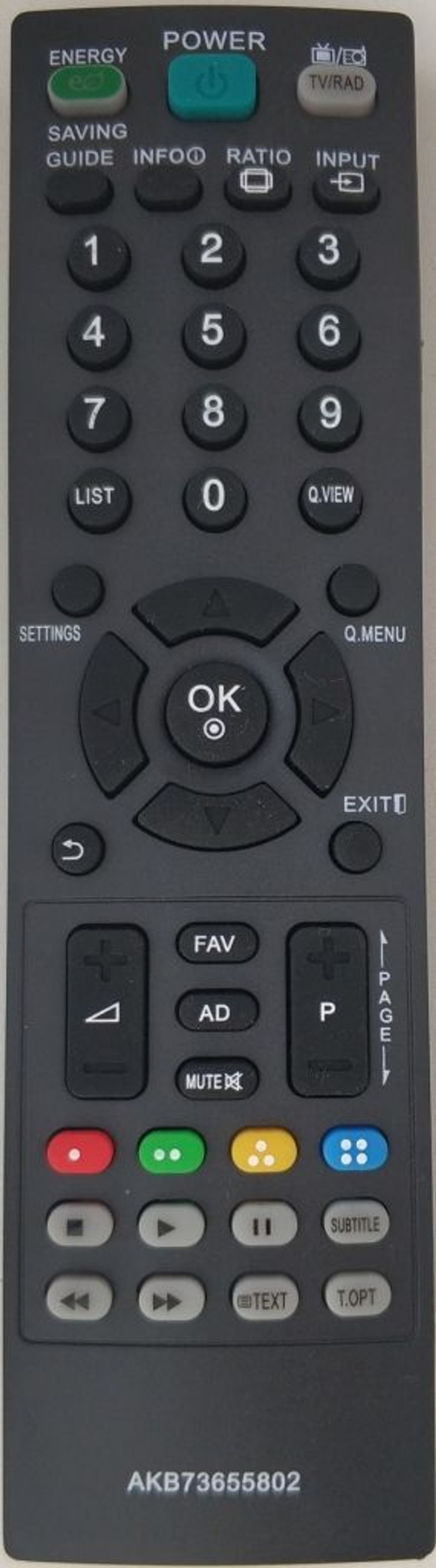 Пульт ДУ для LG AKB73655802
