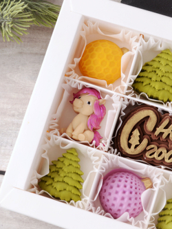 Сладкий подарок "С Новым Годом" с лошадкой #3 / Новогодний подарок