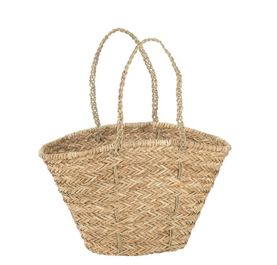 Сумка "Джут" 48x30x55см Морские водоросли