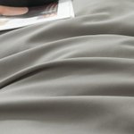 Комплект постельного белья Однотонный Сатин «Скандинавская свежесть»