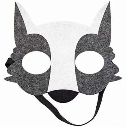 Маска фетр Волк