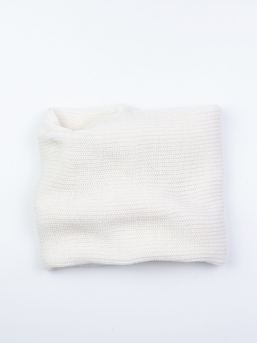 Снуд-резинка вязаный (Молочный)