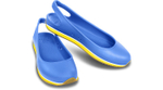 Балетки Crocs Retro Slingback Flat Varsity Blue / Burst