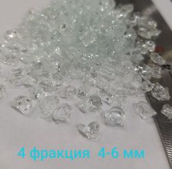 Стеклянная крошка Прозрачная фракция 4